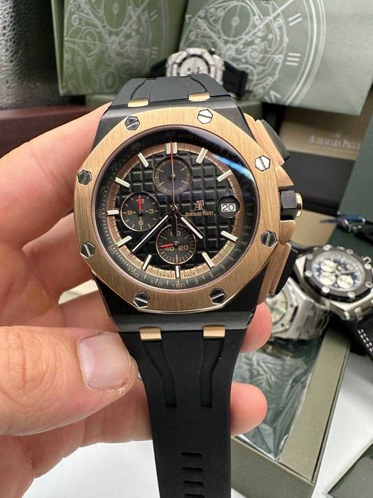 audemars piguet offshore 44mm златисто/черно