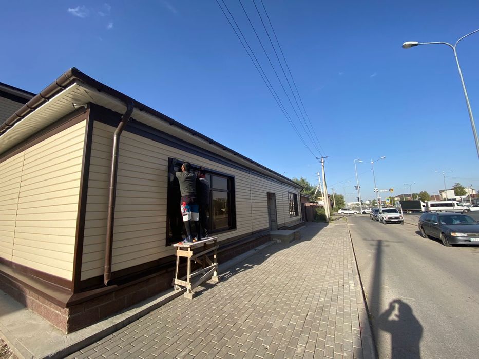 Черепица металлочерепица крыша шатыр сайдинг водосток карниз слив