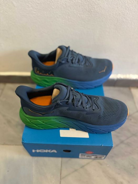 HOKA Men Arahi 7 Wide - Thunder Cloud / Stormy Skies 42