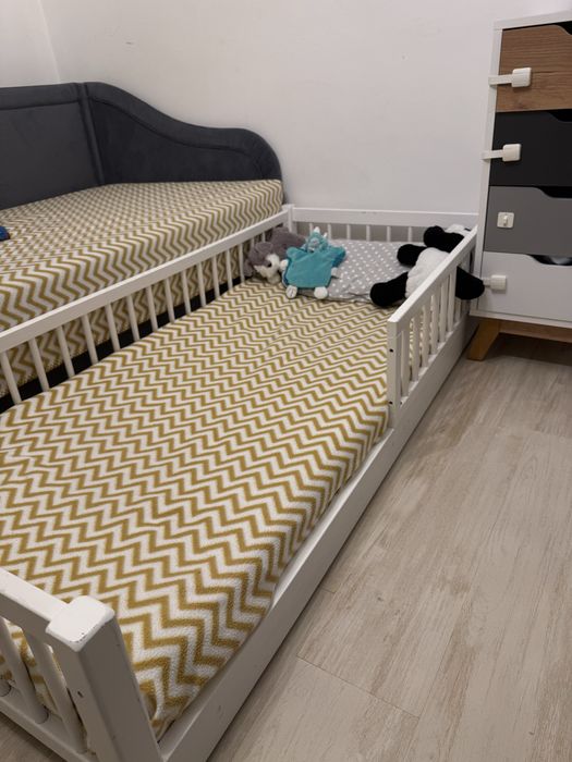 Vand pat copii Montessori 160/70 cm