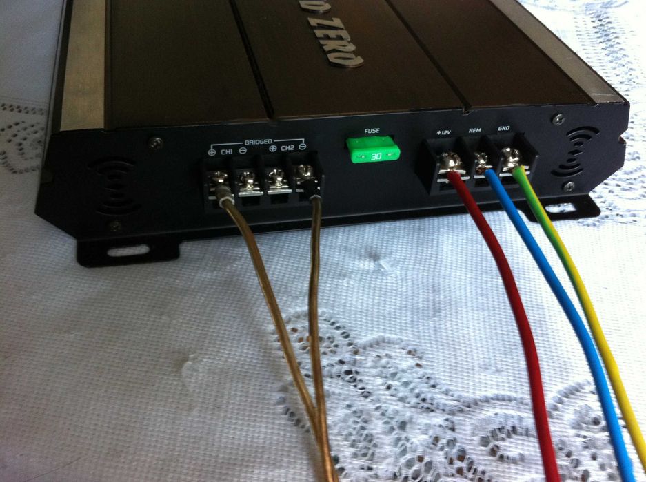 Amplificator Alpine/Ground Zero max500W/Mac Audio max400W (statie