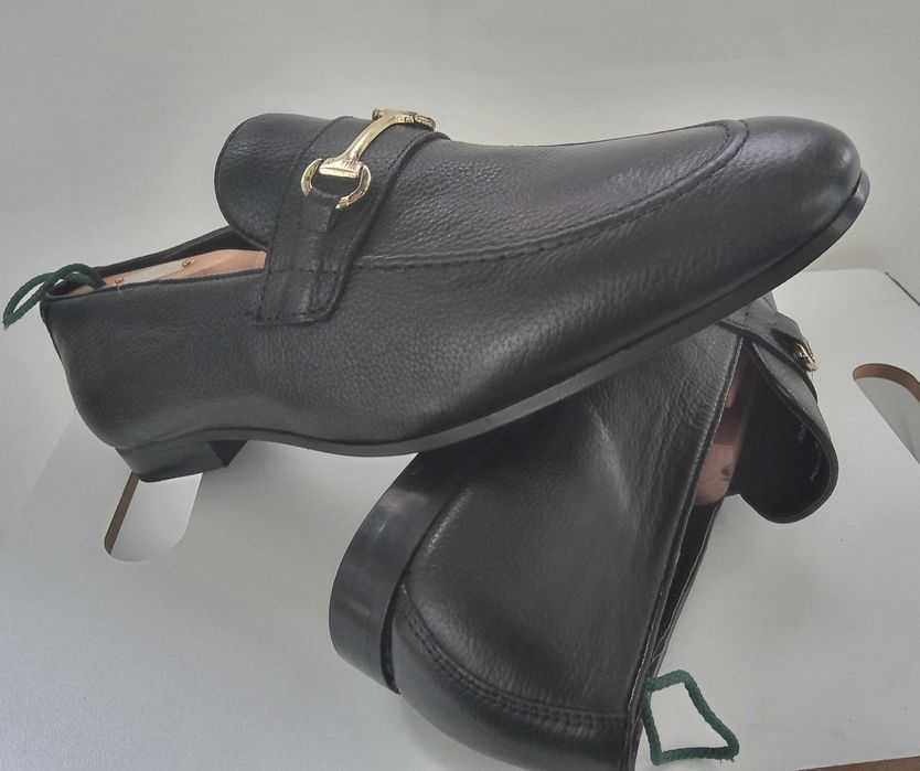 Pantofi loafers 43 bit Walk London NOU piele naturala moale