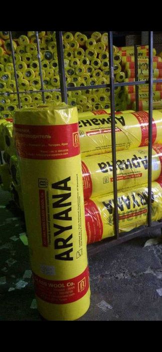 Утеплители Стекловата минеральная вата базальт Ариана с фольгой Иран
