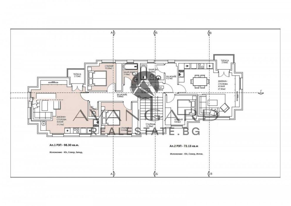 Продава се Тристаен апартамент в Пловдив, Беломорски - 98 кв.м за 1225 €/кв.м - Снимка #9