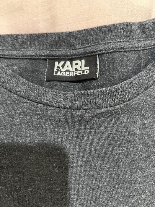 Tricou Gri Karl Lagerfeld
