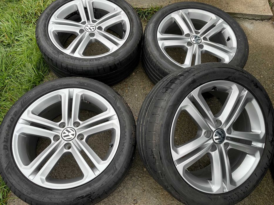 Jante VW Passat R Line 17 Golf Jetta Touran Caddy anvelope 235/45ZR17