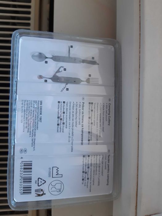 Briceag multifunctional Crivit inox