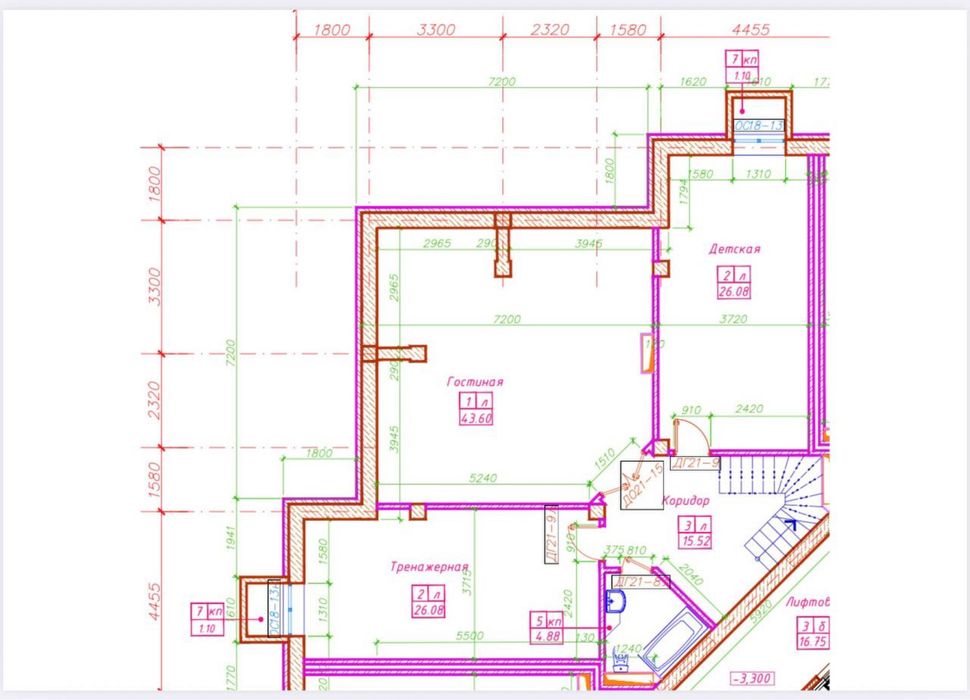 950 долларов за м2 Продажа 5-ти комнатной квартиры в ж/к «Гринвич»