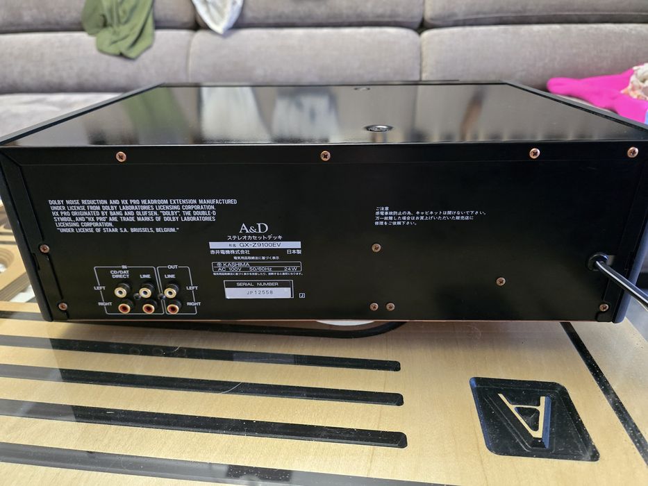Кассетная дека A&D 9100 EV