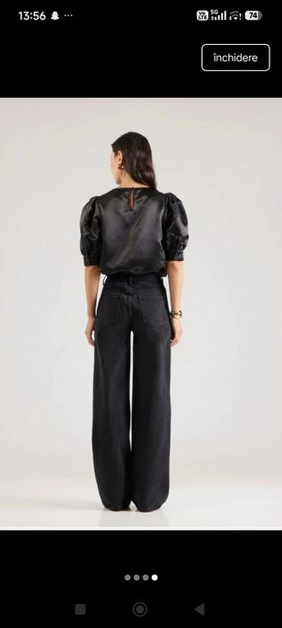 Jeans deosebiți wide leg