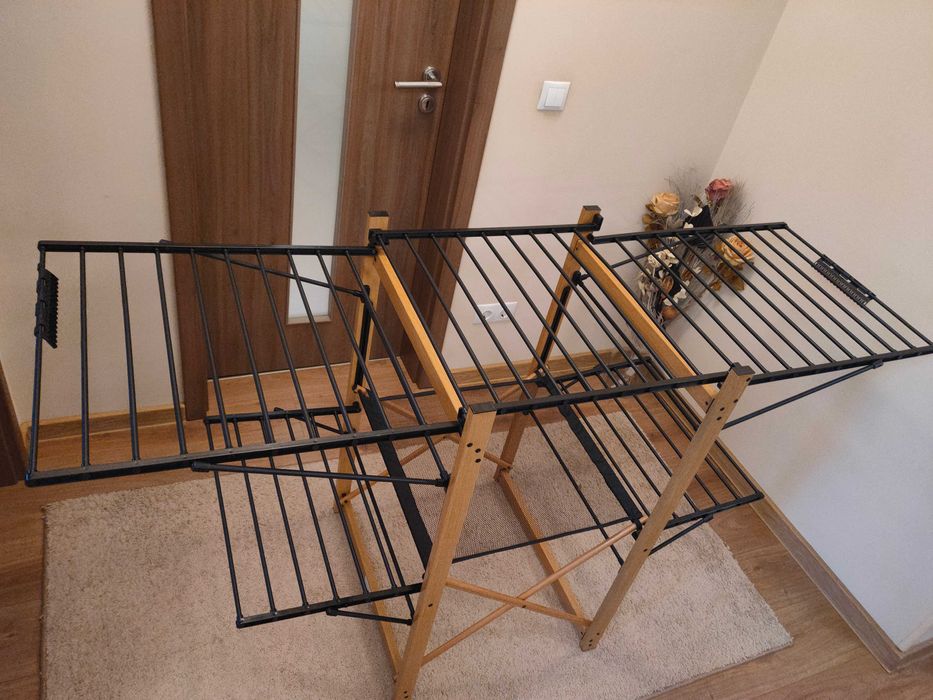 Uscator de rufe multifuncțional USHUAIA de 28 m, lemn, capacitate mare