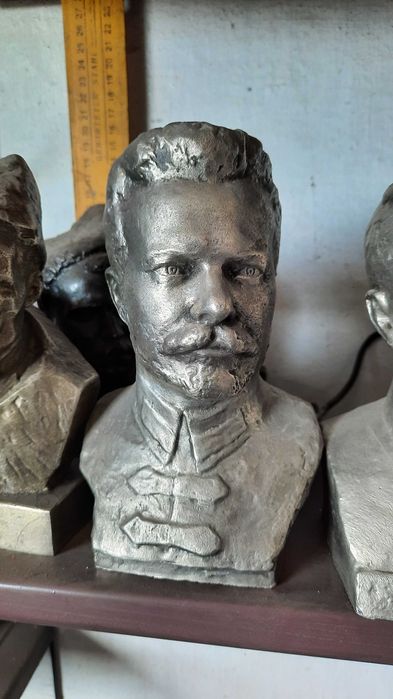 бюст ленин- сталин антиквариат