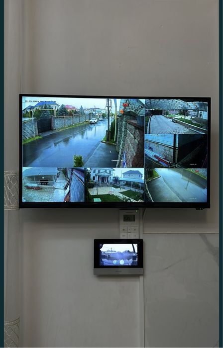 Монтаж система видеонаблюдения