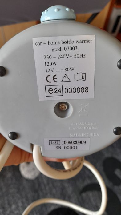 Încălzitor biberoane chioco pt masina si casa și sterilizator