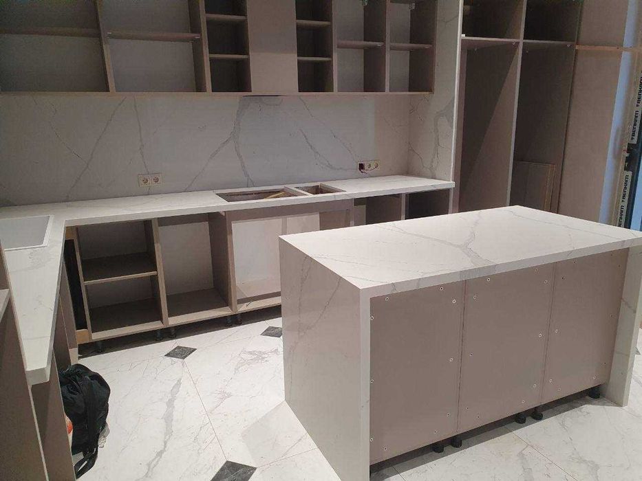 Услуги по обработке искусственного камня. Изготовление столешниц