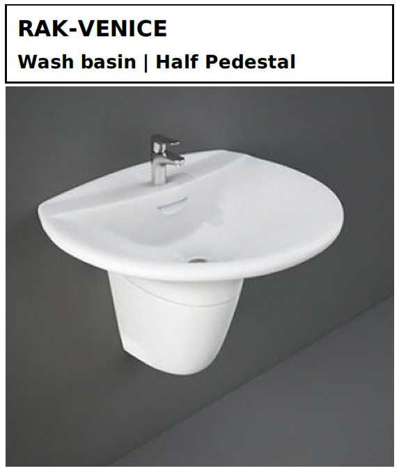 Chiuvetă baie, RAK Ceramics + Baterie [Chiuveta/ Lavoar]