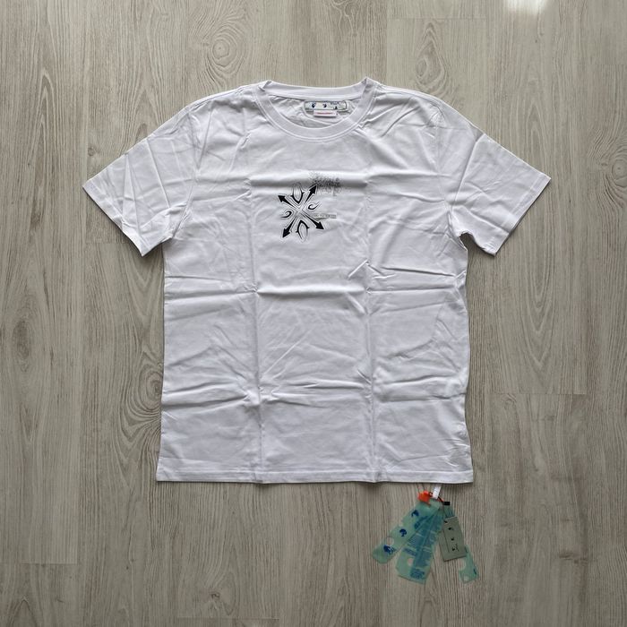 Tricou Off-White Alb XL