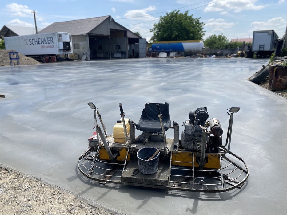 Turnari beton finisat mecanic elicopterizat