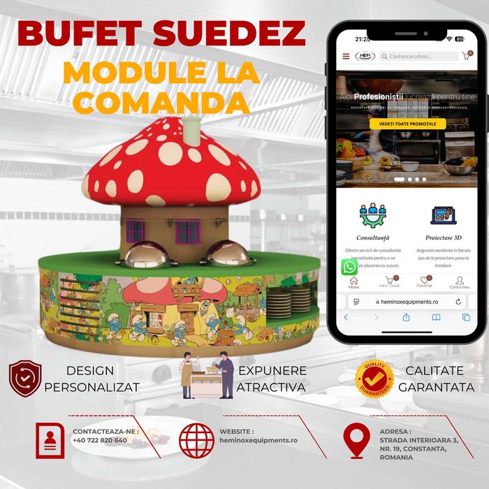 Bufet Suedez Pentru Hotel&Restaurant Producem La Comanda