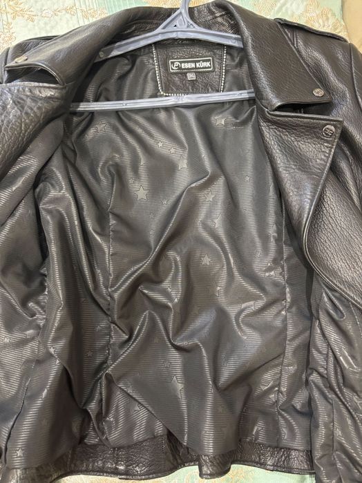 Натуральная кожаная куртка