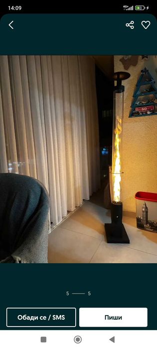 Печка на пелети без Дим