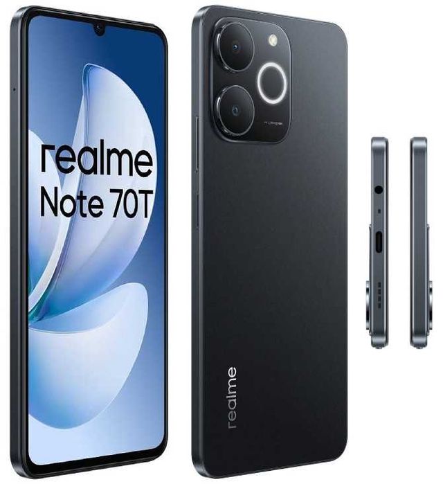 Realme Note 70T черен 128gb / 4gb   чисто нов в неразпечатана кутия