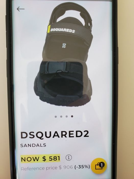 DSQUARED2 Giant Sandals