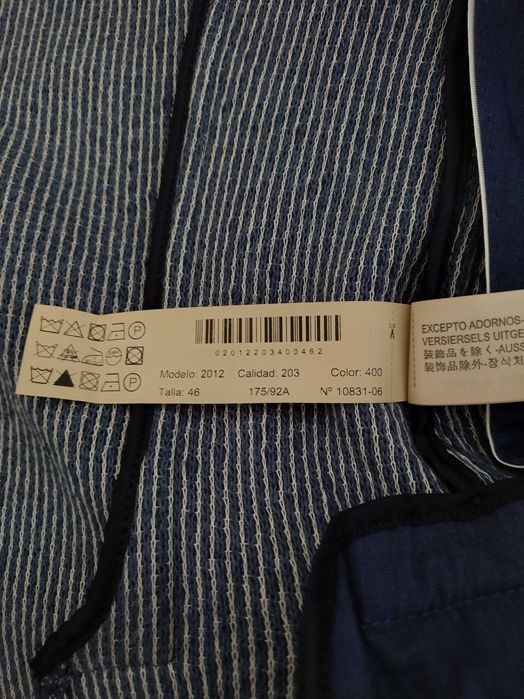 Sacou Casual Massimo Dutti Nou (zara, bigotti, escudo, seroussi)