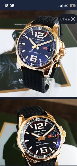 Chopard Mille Miglia GT XL. 18к gold