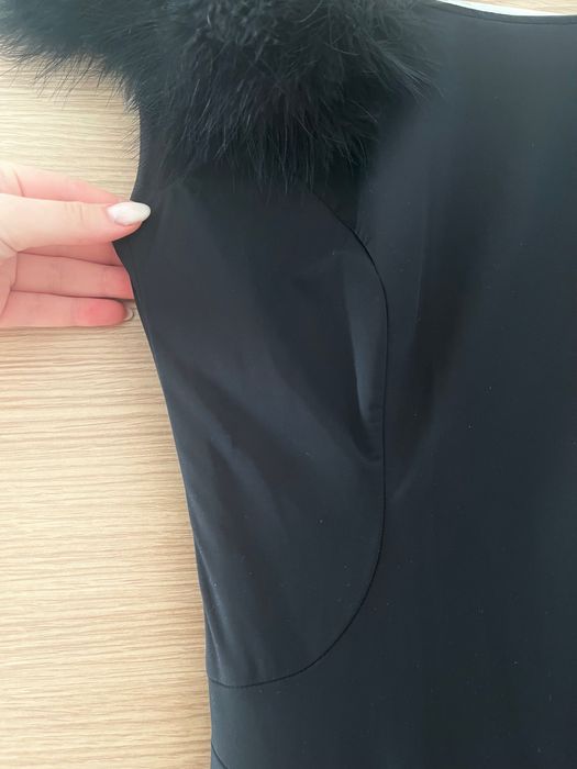 Rochie de ocazie cu pene dama