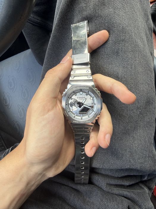 Casio G-Shock G-Steel GM-2100YM-8AER Fine Metallic Series