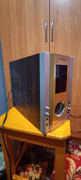 4 колонки с усилителем