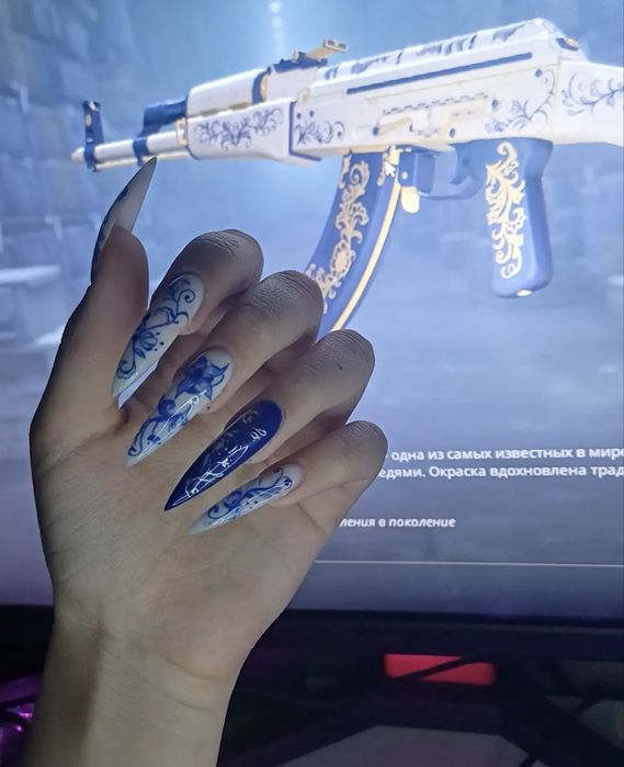 Маникюр, наращивание