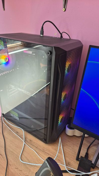 Настолен компютър за игри -Intel I5 14400+RTX 4070 +1 ТБ