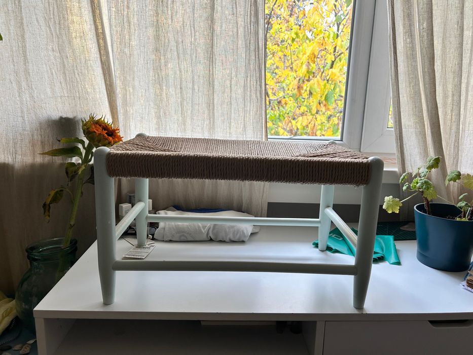 ZARA HOME малка пейка-поставка-столче