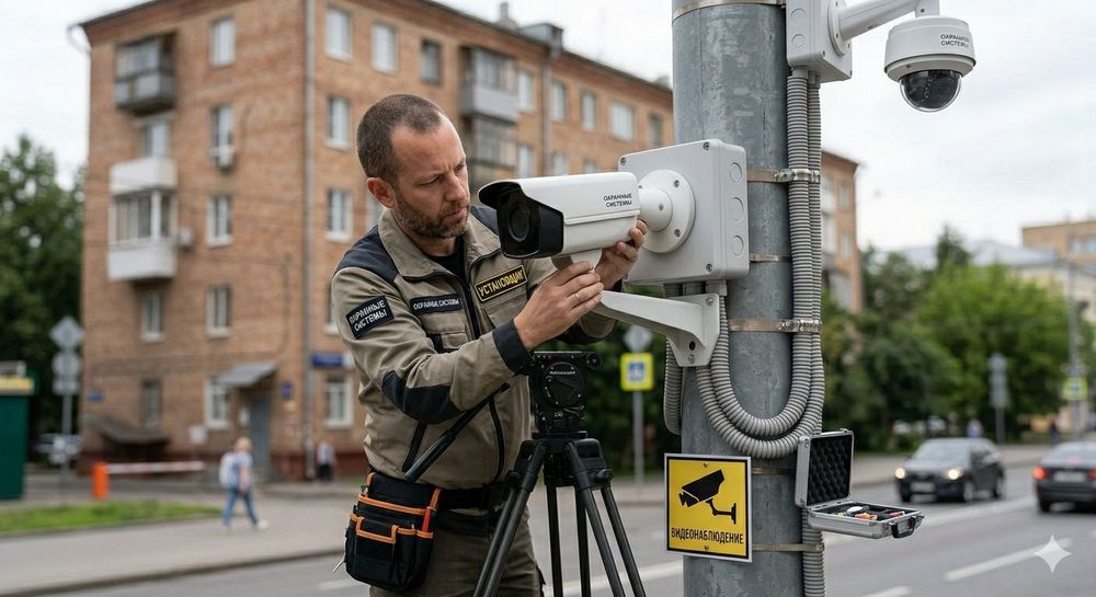Kamera ustanovka va servis xizmati. 24/7 nazorat