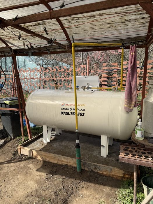 Rezervor alimentare gaz gpl propan bazin butelie 1750/ 1000 500 litri