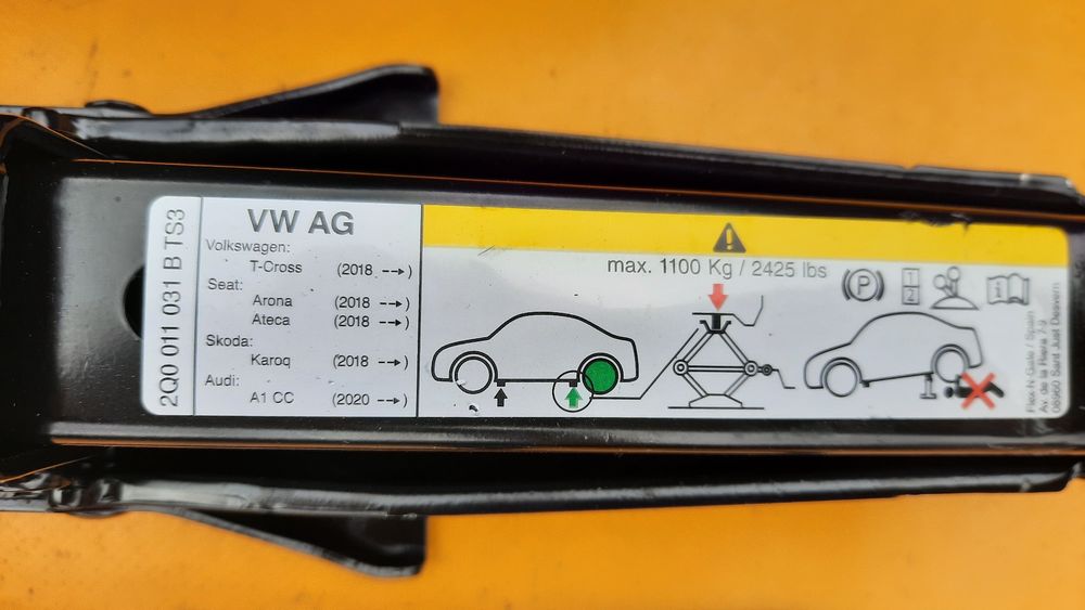 Roată rezervă 5x100 Seat Arona Volkswagen T Cross Toyota 125.70.18