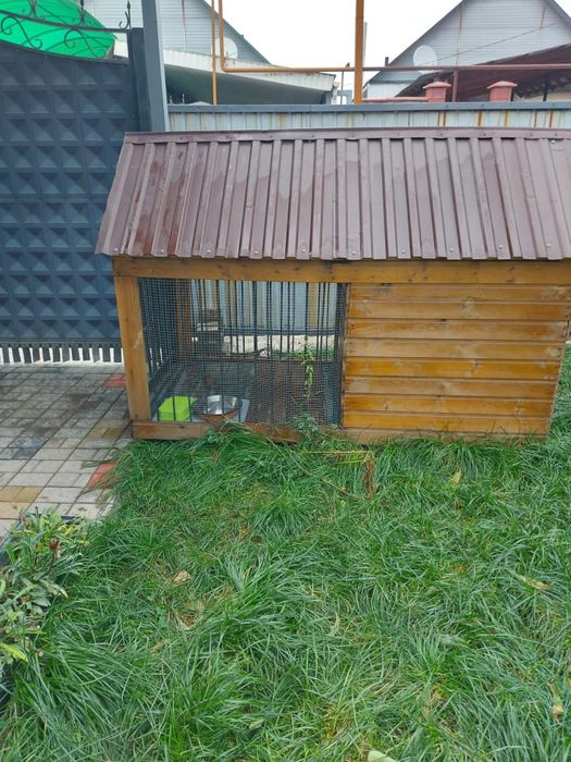 Утепленная будка для собаки