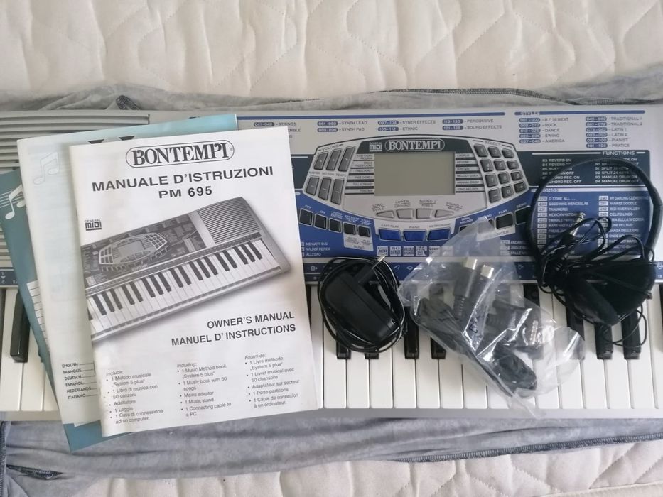 vand orga bontempi 128 tonuri