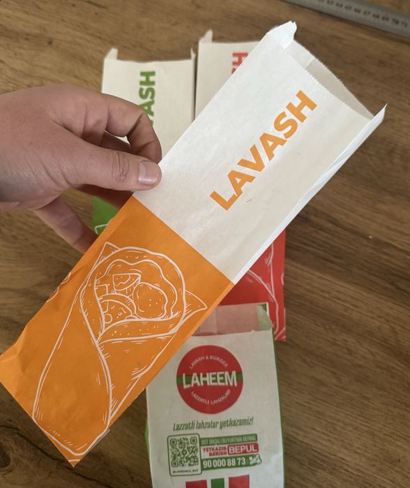 Fast food qogʻoz | Lavash qogʻoz | Brendli Stakan | Fri idish | Burger