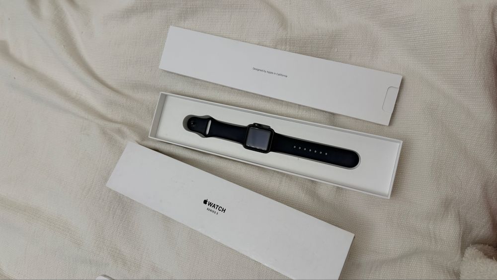 Часы apple watch 3 series black