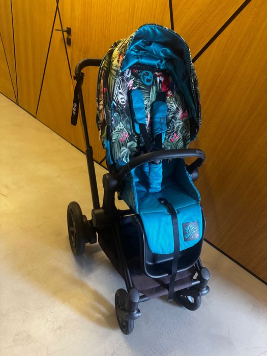 Cybex e-Priam комплект с кош за кола и аксесоари