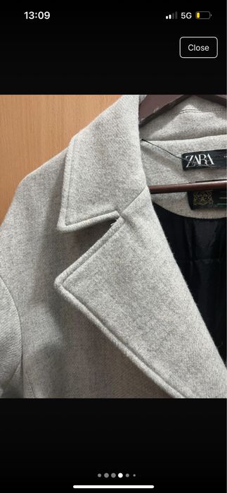 Palton Zara x Manteco