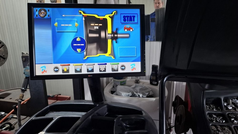 Vand aparat de echilibrat roti Ravaglioli G7 Scan