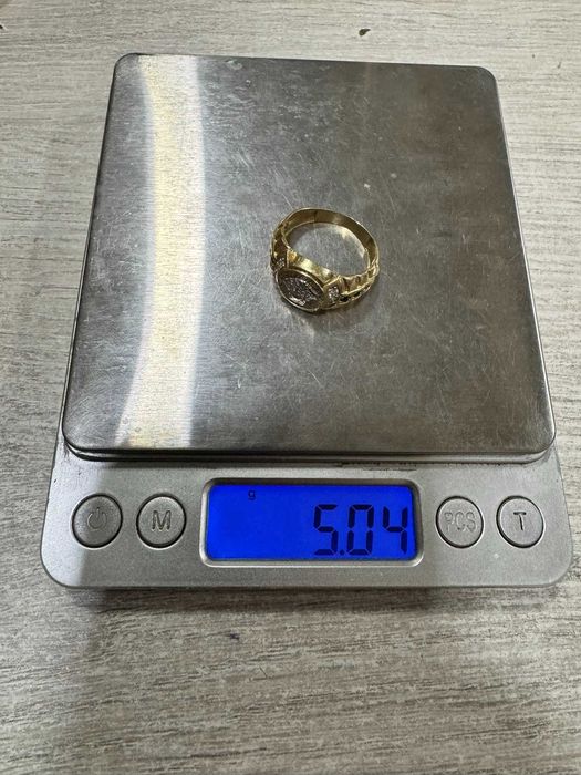 Златен пръстен VERSACE 14K 585 -5.04 гр