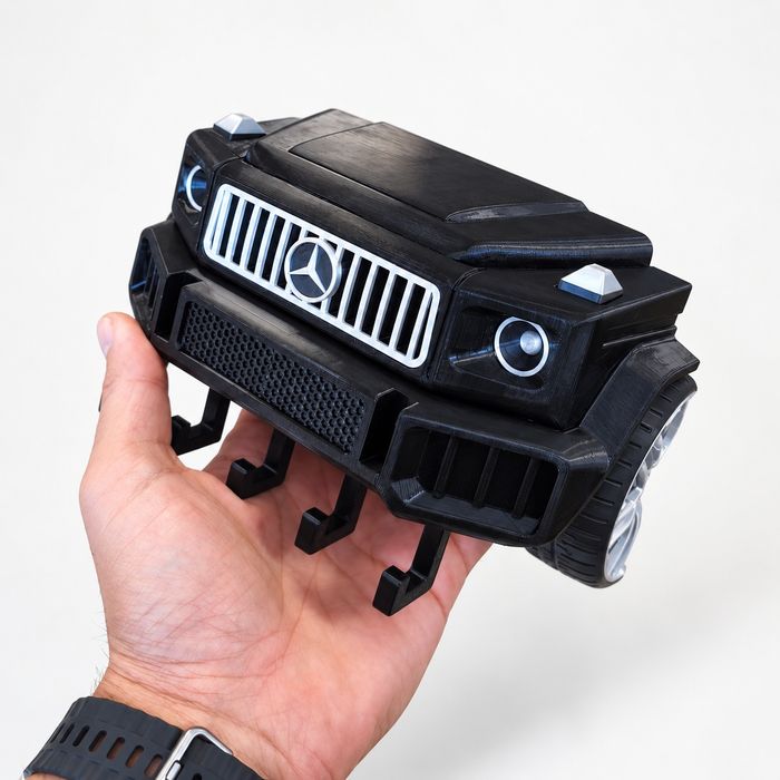 3D принтирана закачалка за ключове Mercedes G-Class