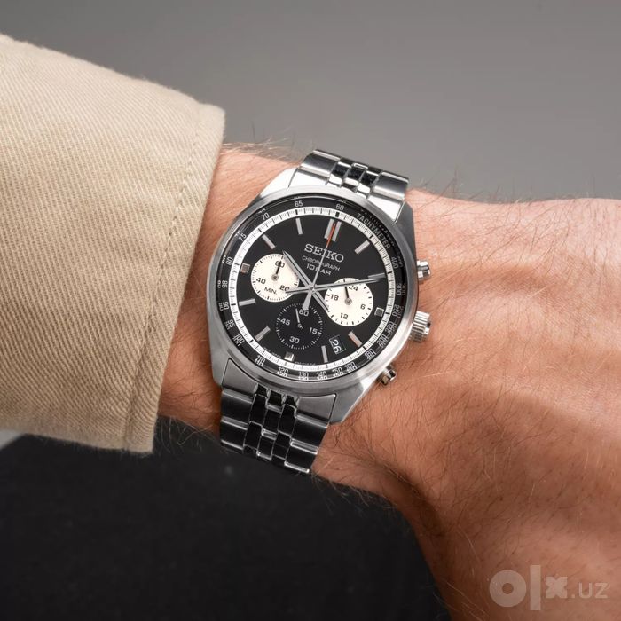 Seiko Essentials Chronograph Black