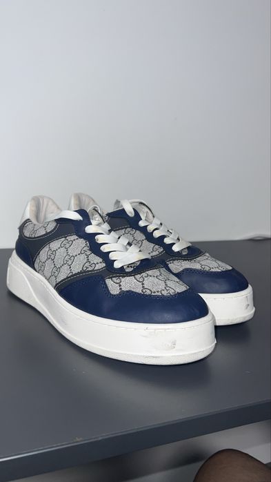 Gucci Leather Low Trainer – Marimea 43 | Stare buna