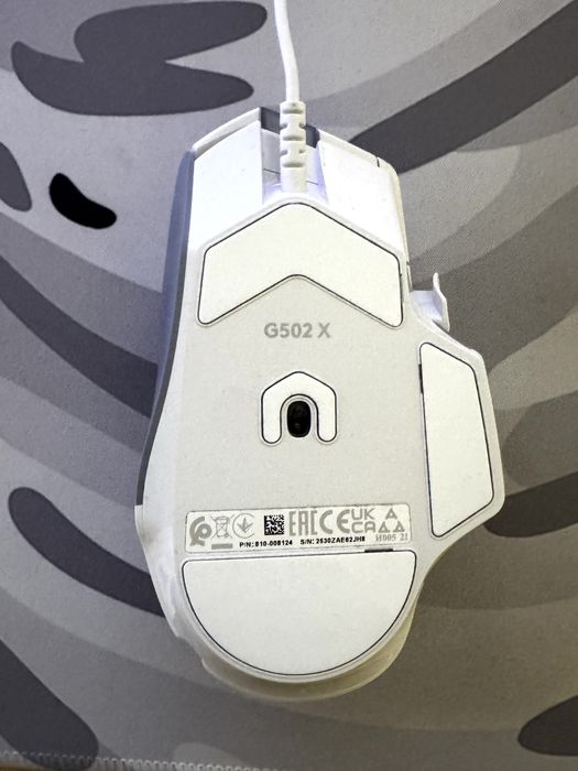 Logitech G502 X White – Gaming мишка (НОВА)
